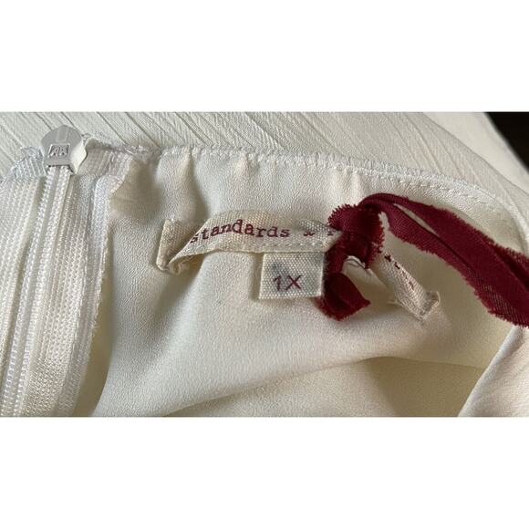 New ~ STANDARDS AND PRACTICES ~ Prairie Chiffon Dress- Gorg - SZ 1X - - Picture 7 of 7